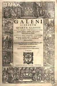 Galeno “quarta classis” 1609